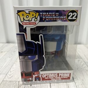 Funko Pop  22 Retro Toys Optimus Prime Figure - Blue, Red, Gray